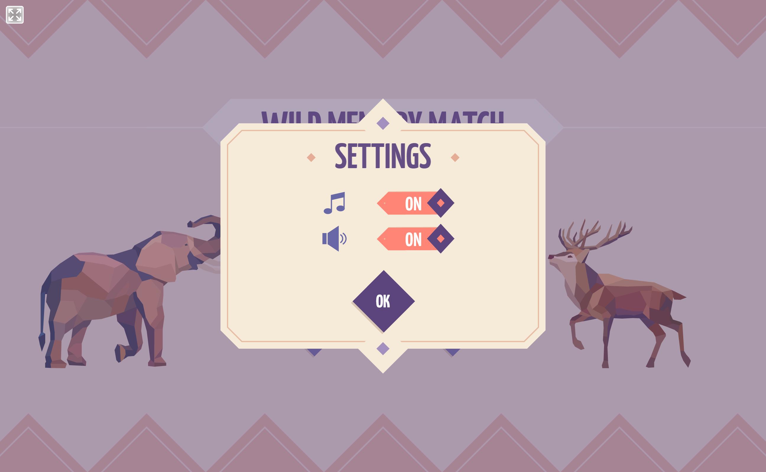 Wild Memory Match HD